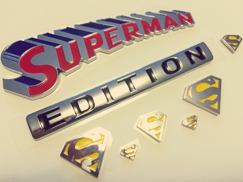 SUPERMAN Edition Emblem 3D INTERNATIONAL HARVESTER Car TRUCK Logo DECAL Badge - Picture 9 of 10