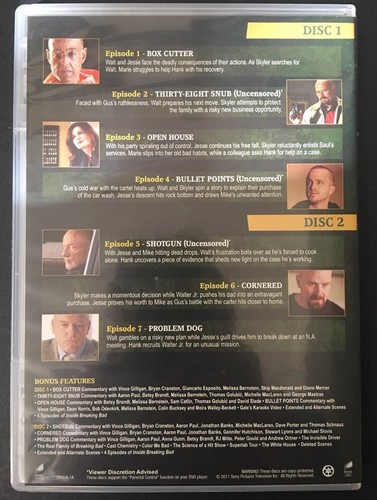 Breaking Bad: The Complete First Season (DVD, 2009, 2-Disc Set) - Picture 5 of 9