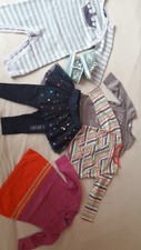 Konvolut Mädchen 6-12 Monate. Gap Oilily Benetton. T-Shirts Kleid Legging & Schuhe 