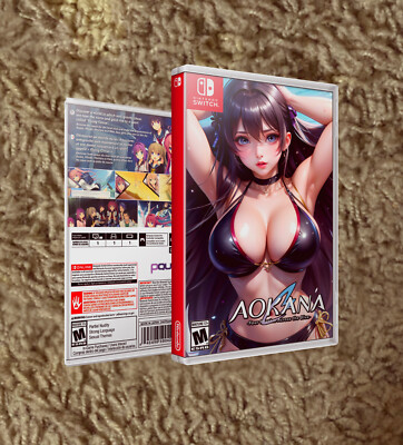 COVER & CASE Aokana Four Rhythm Across The Blue SWITCH NO GAME