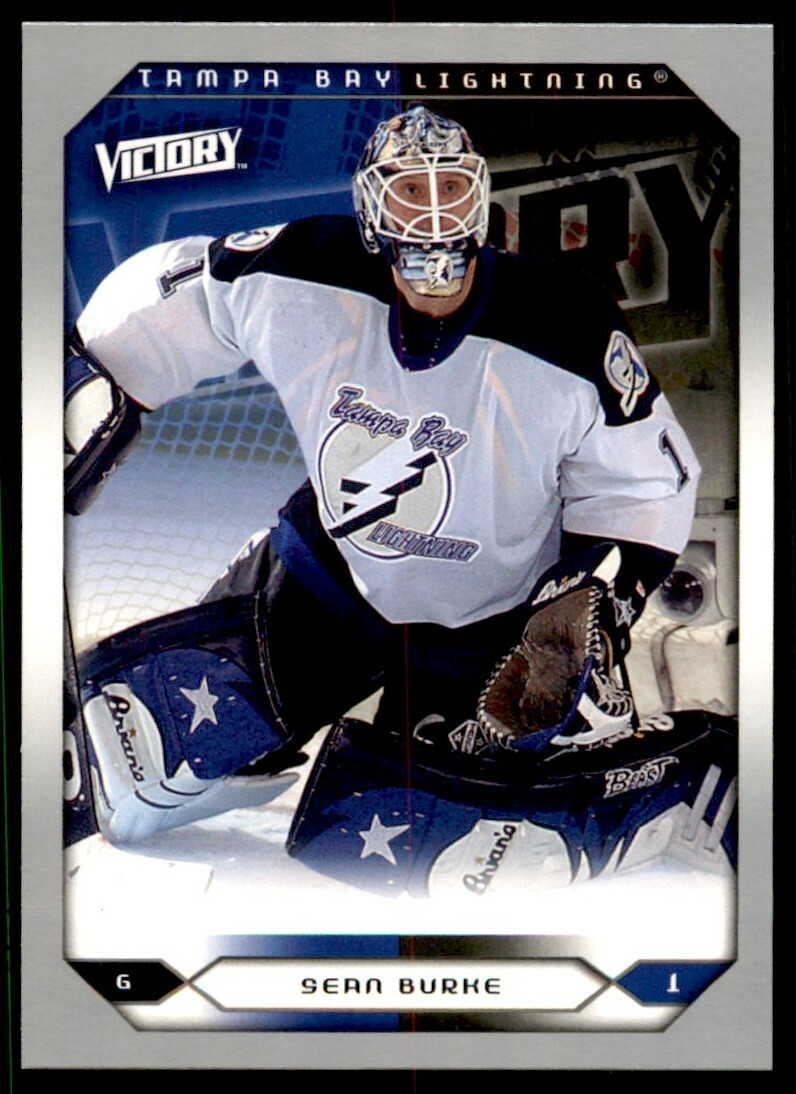 2005-06 Upper Deck Victory Update Sean Burke Tampa Bay Lightning #244
