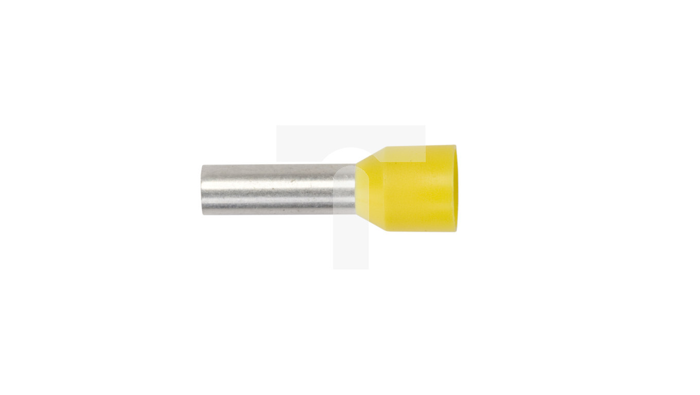 Insulated ferrule terminal TI 6mm2/12mm yellow tinned TI6L12 /100pcs./ /T2UK