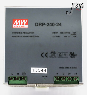 3️⃣ 13544 MEAN WELL SWITCHING REGULATOR DRP-240-24 | eBay