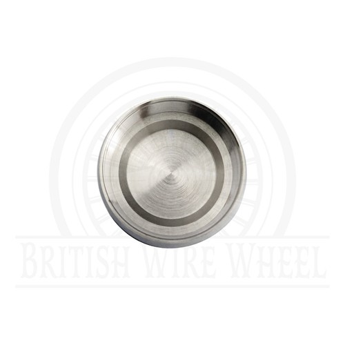 Dayton Eagle Chrome & White Metal Wheel Chip Emblems with Spinner Caps, Set of 4 - Picture 14 of 70