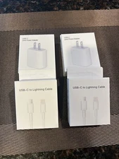 iPhone 12 13 14 Charger USB-C Fast Charging Charger and Adapter. 2 Pack