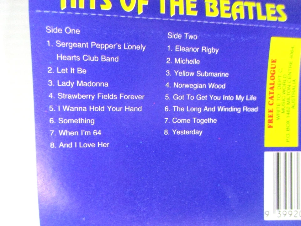 Starsound Orchestra Plays Hits of The Beatles Cassette Tape 1995 Music World - Image 4 of 4