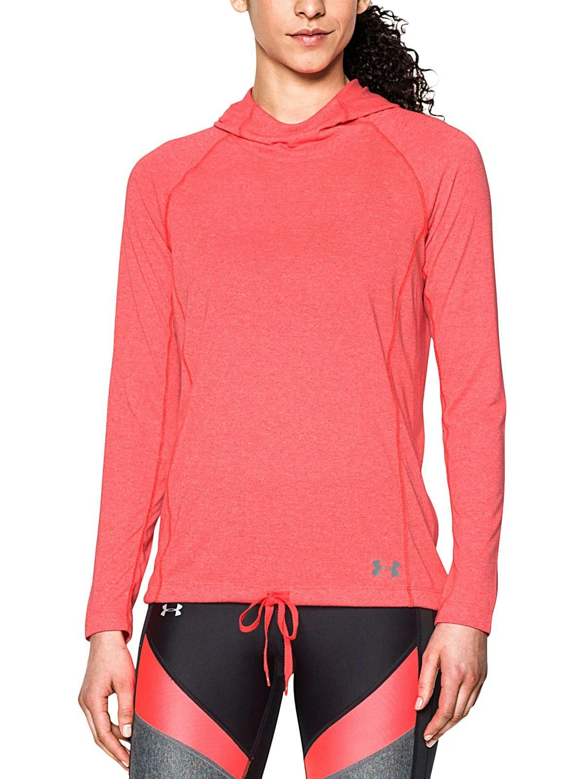 NWT Under Armour UA Threadborne Train Twist Women’s LS Shirt S M Marathon Red