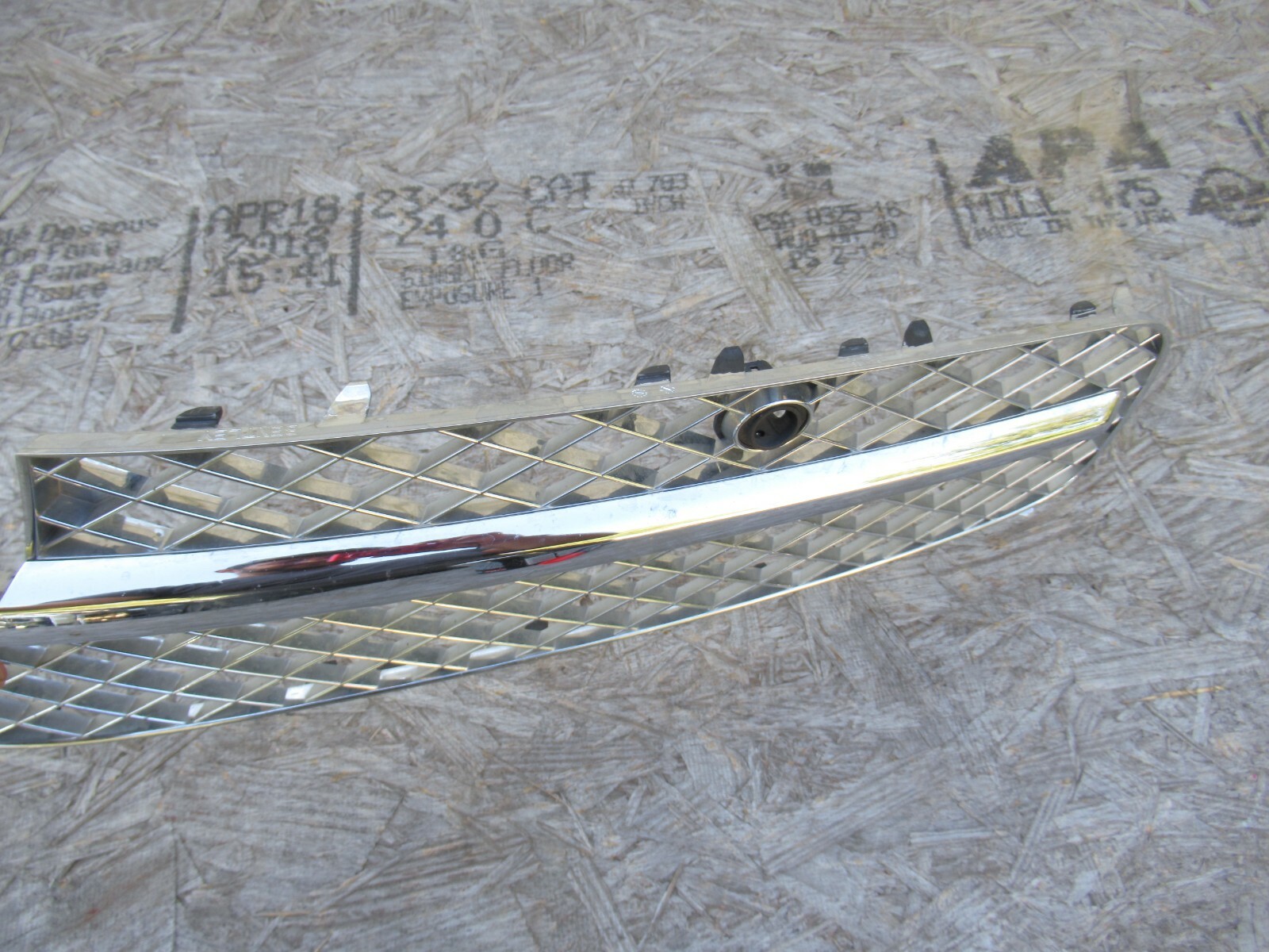 2013-2016 BENTLEY CONTINENTAL FRONT LOWER BUMPER LEFT DRIVER GRILLE GRILL OEM