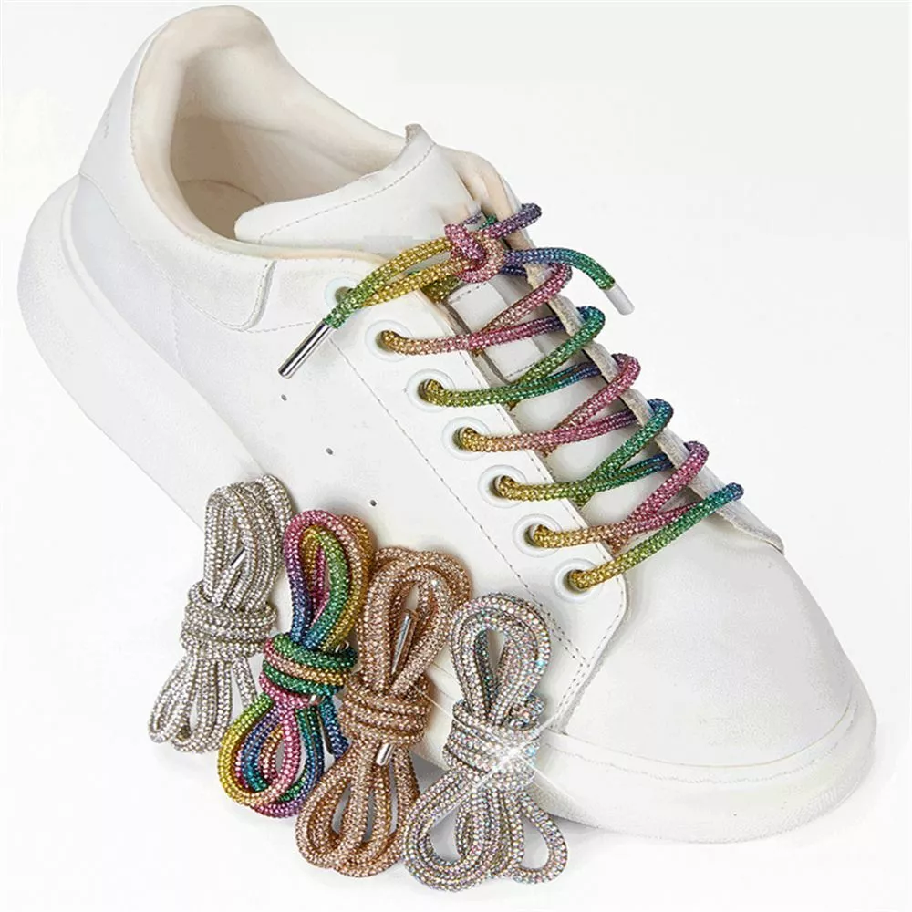 Diamond shoe best sale laces