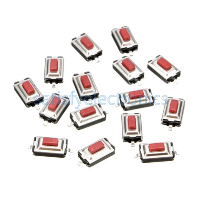 20 pcs 3x6x2.5mm Momentary Tact SMD SMT Pushbutton Micro Switch 2 Pin 