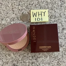 Wander Wanderess Glow Highlighter AFTER HOURS .21oz/6g FULL SZ SEALED BOX $30