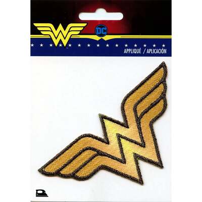 Dc Comics Wonder Woman Logo Aufbügeln Applikation Flicken - M