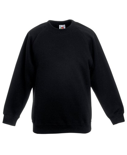 FRUIT OF THE LOOM KIDS BOYS GIRLS SWEATSHIRT JUMPER SCHOOL ALL SIZES - Picture 4 of 11