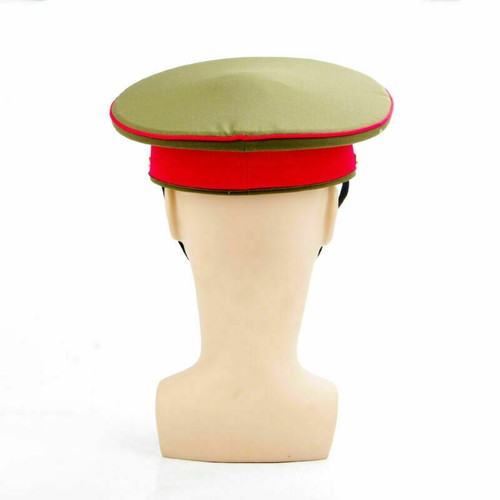 Collectable 59cm Military officer Captain's Visor Hat Chinese Communist Army Cap - Picture 4 of 6
