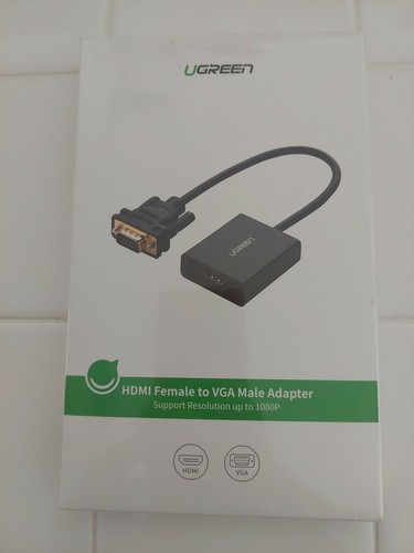 UGREEN HDMIFemale to VGA Male Adapter.Support Resolution up to 1080p.New - Picture 8 of 11
