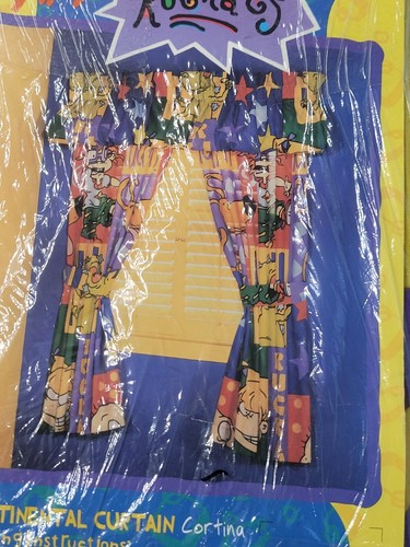 Nickelodeon Rugrats 1997 Continental Vorhang Cortina 84” x 63” Neu - Bild 5 von 8