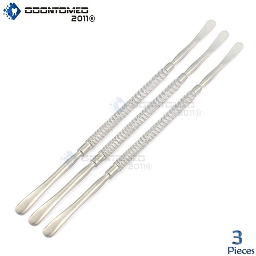 3 Elevador más libre Instrumentos quirúrgicos dentales curvados fuertes - Imagen 3 de 3