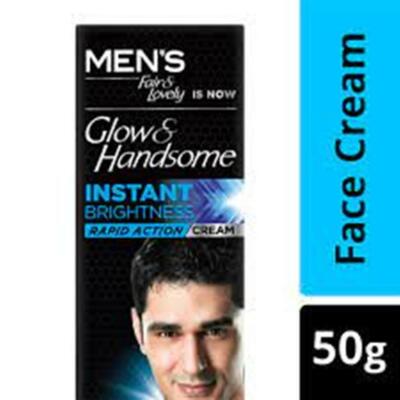 3 x RÖHREN! GLOW AND HANDSOME MENS MAX FAIRNESS CREAM 50g