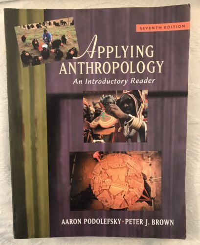 Applying Anthropology : An Introductory Reader Paperback ABEKA  Good Condition - Picture 1 of 2