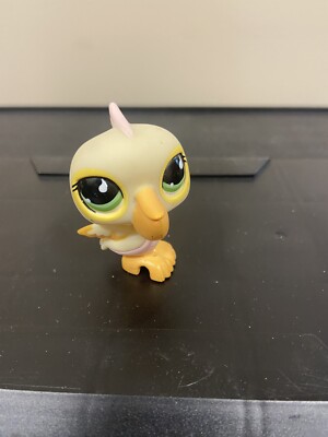 Littlest Pet Shop LPS Authentic #962 Pelican Bird Cream Pink w