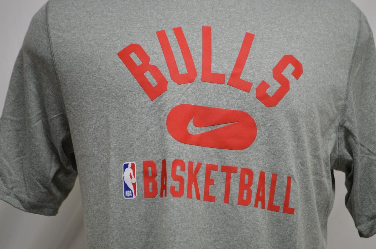 ラスト1点 NBA Bulls Nike Practice T-shirt L Chicago Bulls Nike Practice Circle Black T-Shirt – Official
