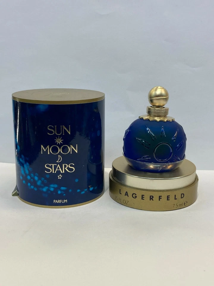 Perfume puro vintage Sun Moon Stars de Karl Lagerfeld. Salpicaduras de 0,25 fl oz/7,5 ml Foto 4 de 4