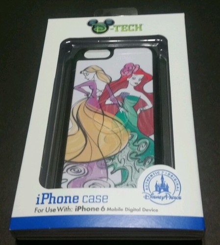 DISNEY PARKS PRINCESS TANGLED RAPUNZEL LITTLE MERMAID ARIEL IPHONE 6 PHONE CASE - Zdjęcie 4 z 5