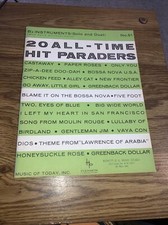 20 All-Time Hit Paraders no 51, Bb Instruments Solo and duet Book