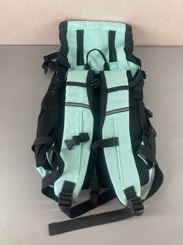 K9 Sport Sack Adjustable Dog Carrier Backpack Size M Plus 2 Summer Mint New - Picture 8 of 9