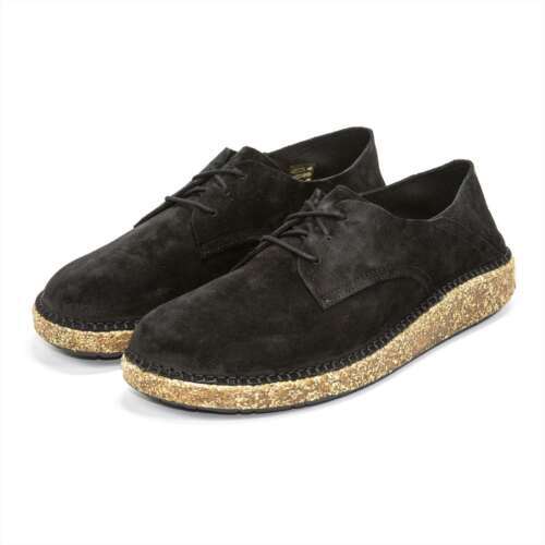 🔥NEW Birkenstock Pasadena III Suede Leather Black Moc-Toe 🔥NEW Birkenstock Pasadena III Suede Leather Black Moc-Toe