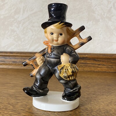Goebel Hummel CHIMNEY SWEEP Boy With Ladder Figurine Germany
