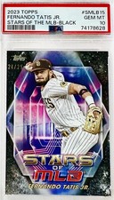 2023 Topps Fernando Tatis Jr. Stars of MLB Black #/25 SP  #SMLB-15 PSA 10 💎