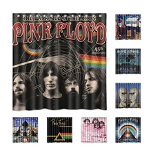 Pink Floyd Waterproof Polyester Shower Curtain Bathroom USA Free Tax