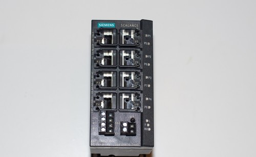 Siemens Scalance X208-0BA10-2AA3 managed 8 ports, used(?) tested 1-year warranty - Picture 9 of 11