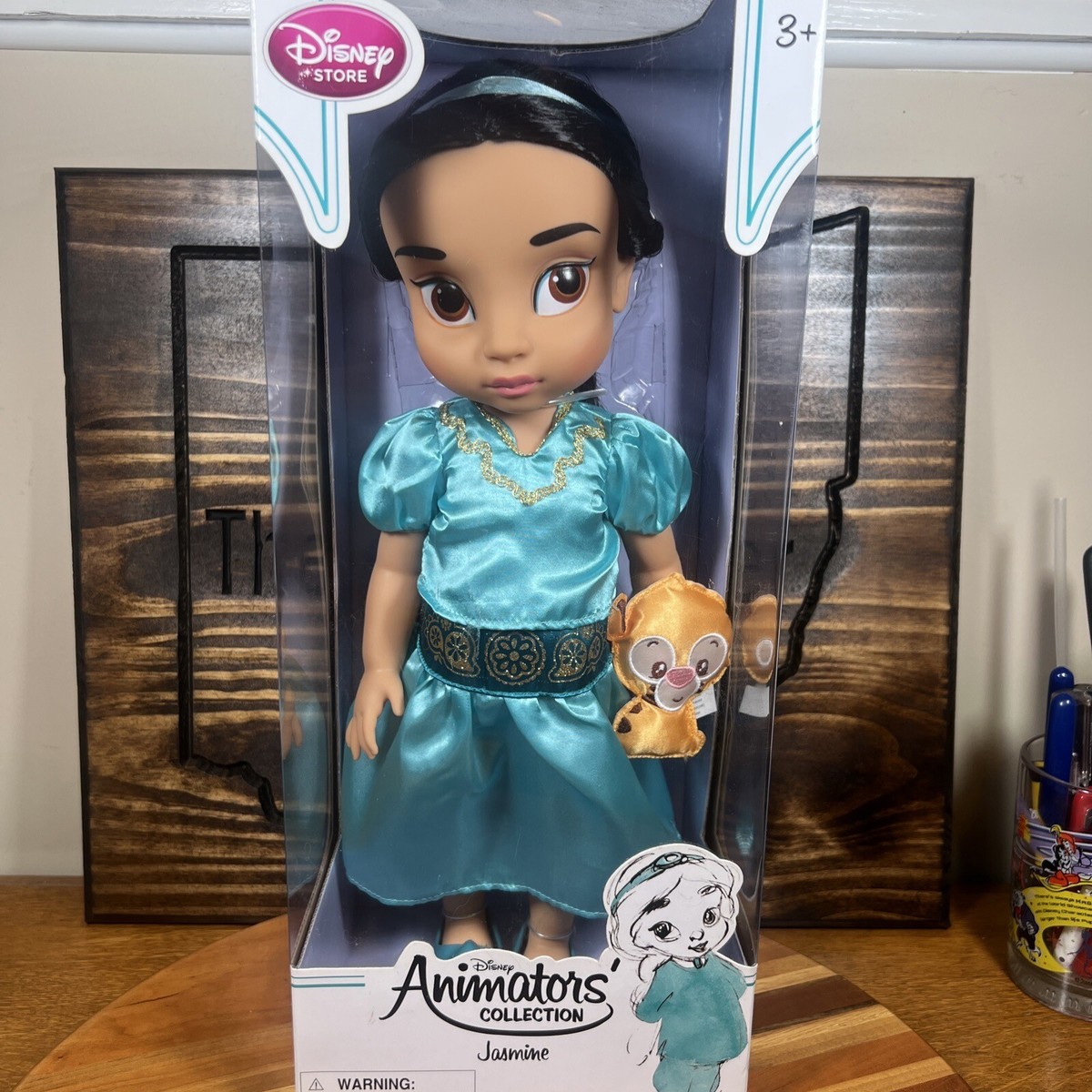 Disney Store Animators Collection Jasmine Doll 16