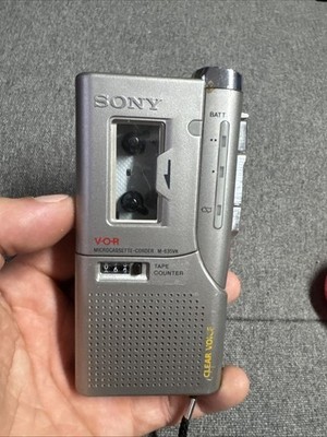 Sony Clear Voice Operated Microcassette Recorder M-635VK **Parts Only/Read**