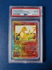 Pokemon TCG Charmander Reverse Holo 70/110 Legendary Collection PSA 8 WOTC Card on eBay