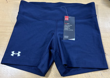 Under Armour Medium Compression Shorts Women's Navy 1300160-410 (6386)