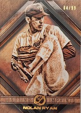 2016 Topps Legacies of Baseball - Lasting Imprints Nolan Ryan #LI-NR 64/99