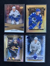 Elias Pettersson 4 Card NHL Ice Hockey Trading Card Lot All Different Showcase