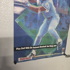 Bo Jackson Baseball - Poster - Nintendo Nes - Promo Insert - New
