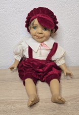 Creaciones Llopis Charakterpuppe 34 cm Spanien mit Etikett Charakterpuppe