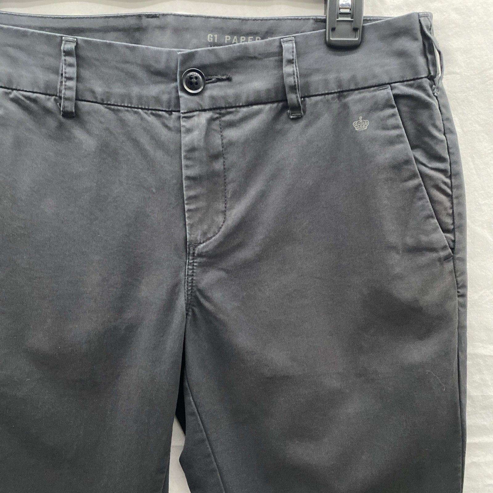 G1 Basic Goods Paper Twill Pants Anthropologie Si… - image 1