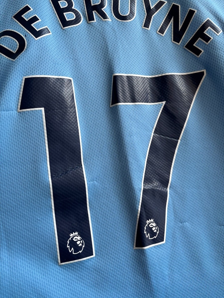 2020 - 2021 Manchester City De Bruyne #17 Home Shirt Jersey Puma