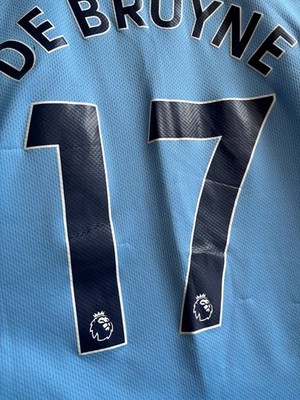 2020 - 2021 Manchester City De Bruyne #17 Home Shirt Jersey Puma