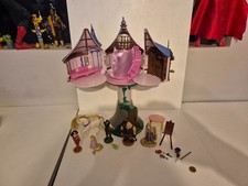 Disney Tangled Tower Playset Figure & Accessory Bundle Lot, Rapunzel,Combine