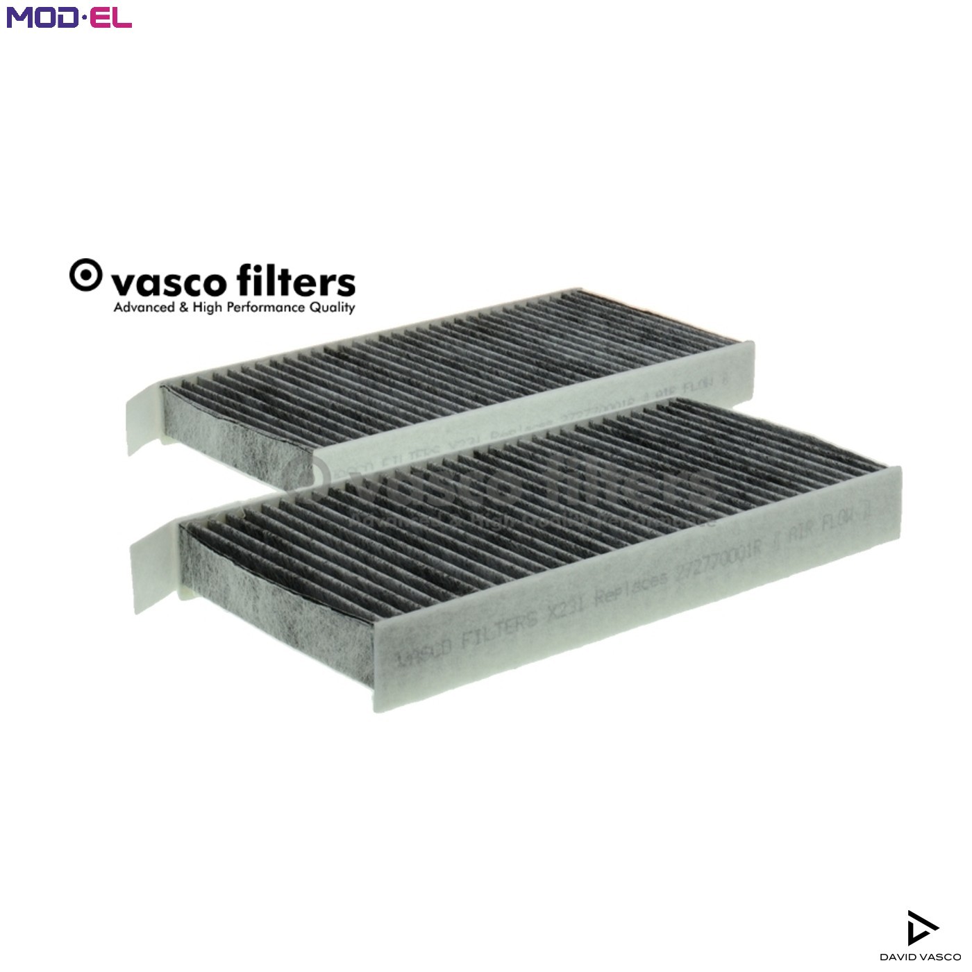 FILTER CABIN AIR X231 FOR RENAULT LAGUNA/III/Grandtour K9K846/780/782 1.5L 4cyl