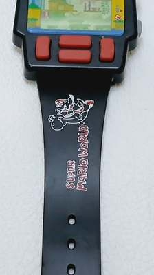 VINTAGE Nintendo Super Mario World game watch 1991 - Not working