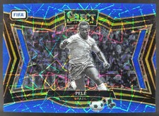 2024-25 Panini Select FIFA Pele Field Blue Lazer #250 Brazil TA4