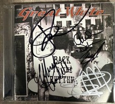 Back to the Rhythm by Great White CD SIGNED!!! Jack Russell